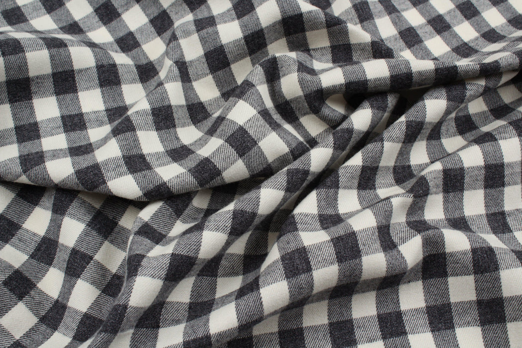 Winter Vichy Brushed Cotton - 4 Variants-Fabric-FabricSight