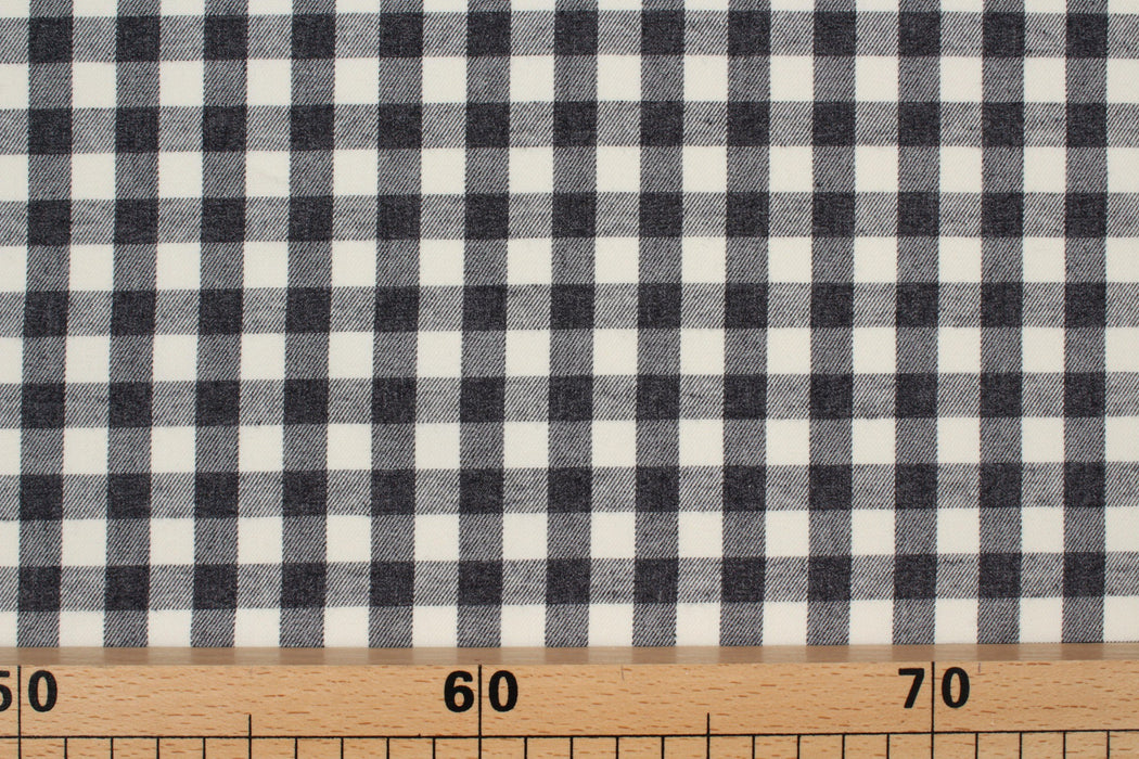 Winter Vichy Brushed Cotton - 4 Variants-Fabric-FabricSight
