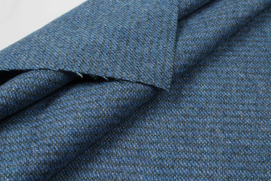 Wool and Alpaca Stripes for Blazers and Coats-Fabric-FabricSight