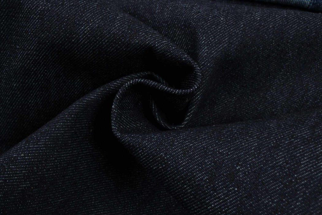 swatch-100% Cotton Denim for Bottoms and Jackets 310 GR/m2 - Unwashed-Fabric-FabricSight