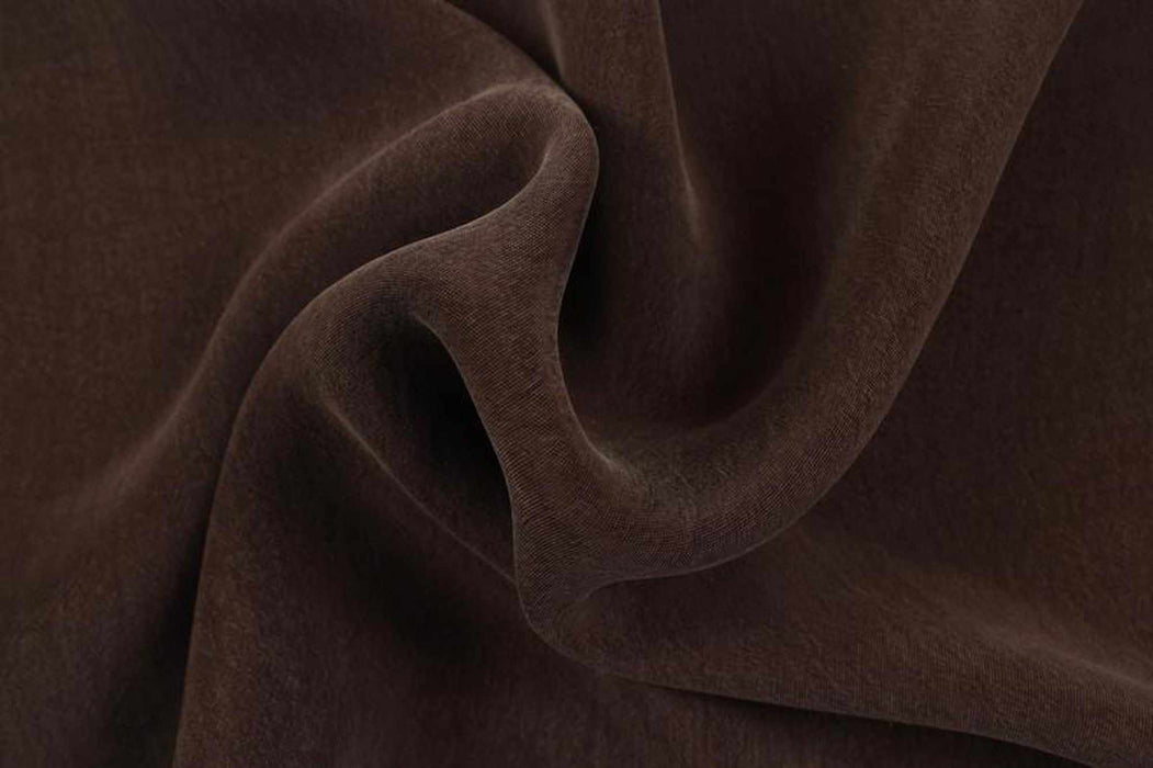 swatch-24h Delivery Vegan silk - Cupro Satin - SCARLET-Fabric-FabricSight