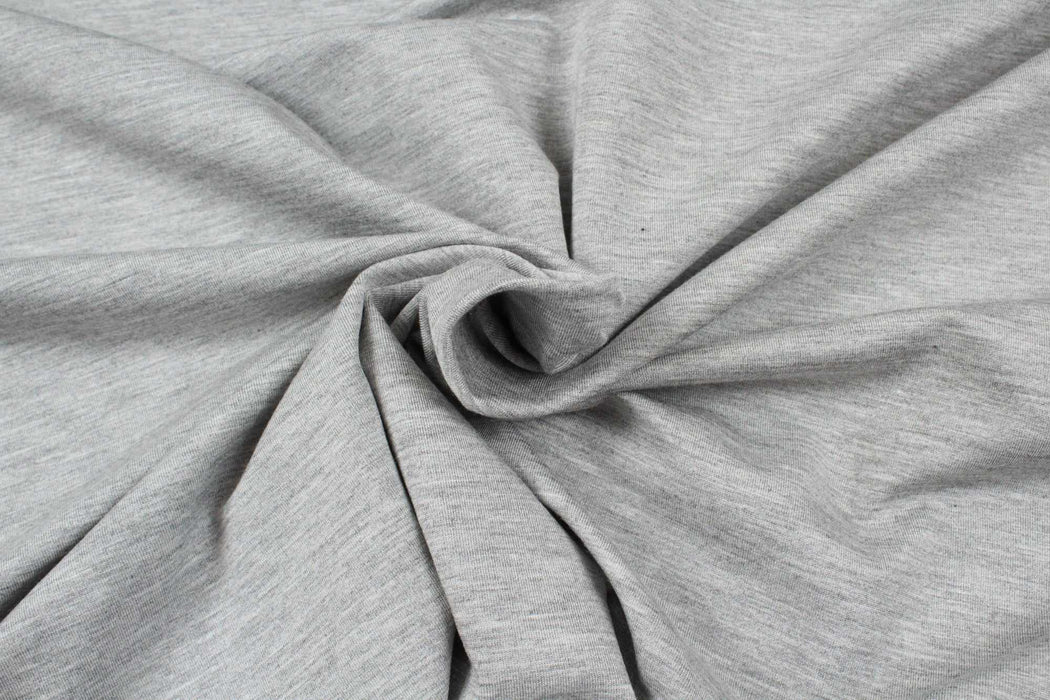swatch-Bamboo Cold Jersey - Stretch - Light Grey (Remnant)-Remnant-FabricSight