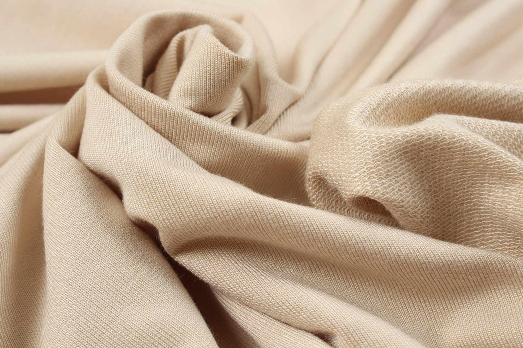 swatch-Bamboo Light French Terry - Stretch - 28 Colors Available-Fabric-FabricSight
