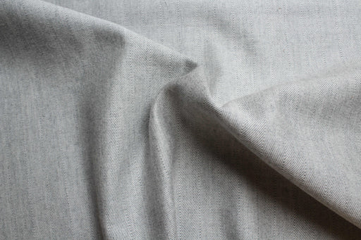 swatch-Brushed Herringbone Shirting – Organic Cotton & TENCEL™-Fabric-FabricSight