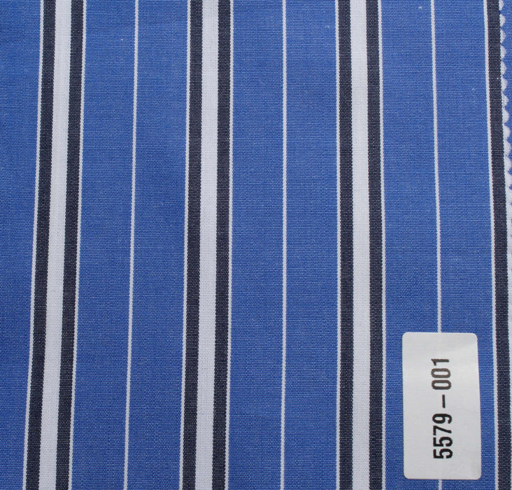 swatch-Cotton 60/2 Poplin - Fancy Stripes-Fabric-FabricSight