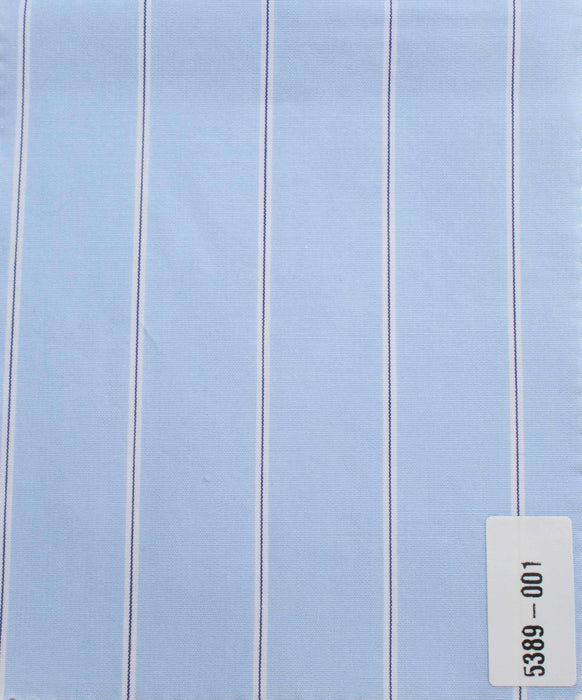 swatch-Cotton 70´S Poplin - Chambray and Stripes-Fabric-FabricSight