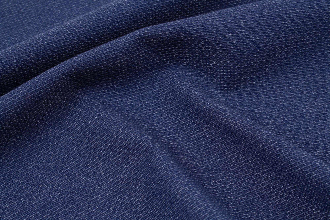 swatch-Cotton Blend Denim - Honeycomb-Fabric-FabricSight