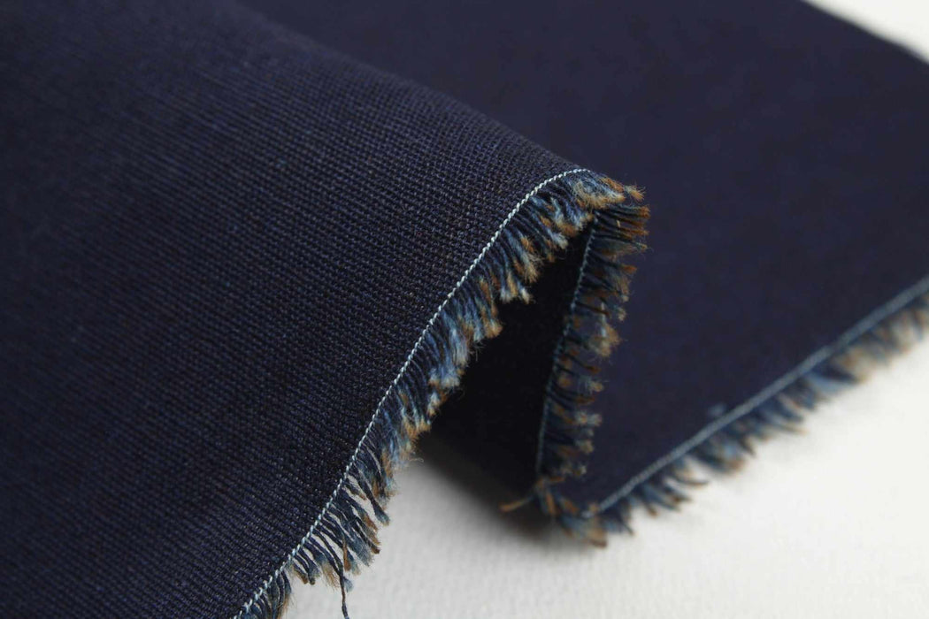 swatch-Cotton Denim Poplin for Shirting-Fabric-FabricSight