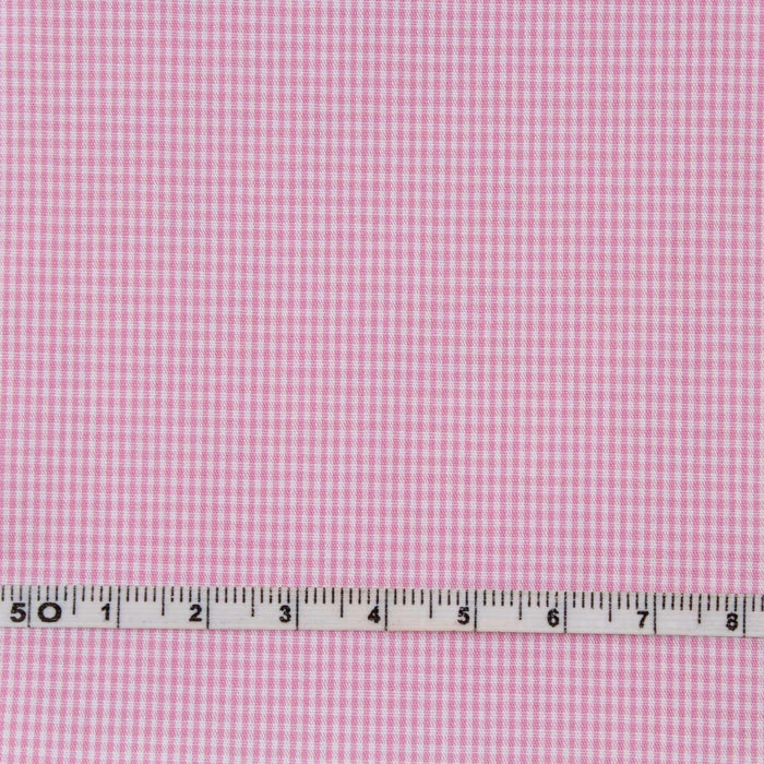 swatch-Cotton Micro - Vichy Poplin - 2 colors stock service-Fabric-FabricSight