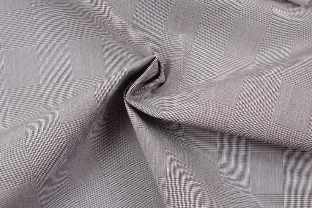 swatch-Cotton Stretch Prince of Wales for Trousers-Fabric-FabricSight