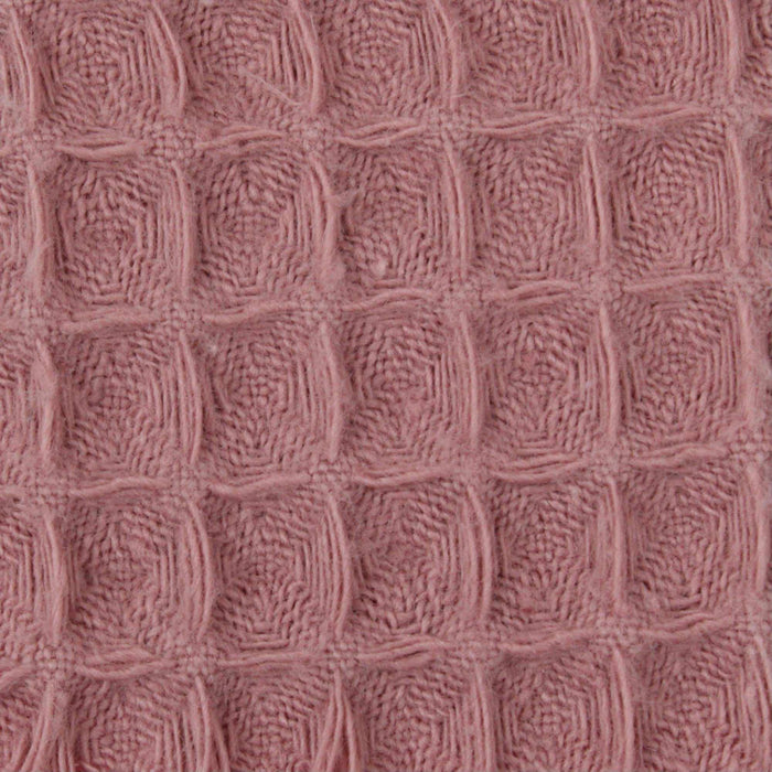 swatch-Cotton Waffle - 18 Colors Available - Beige-Roll-FabricSight