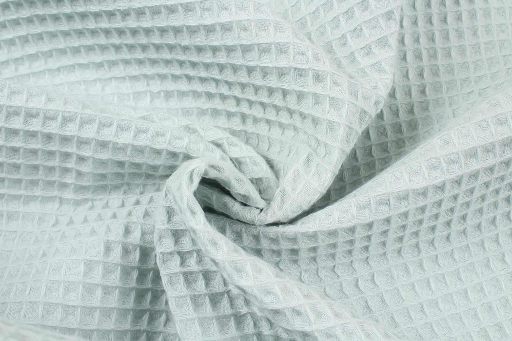 swatch-Cotton Waffle - 18 Colors Available - Beige-Roll-FabricSight