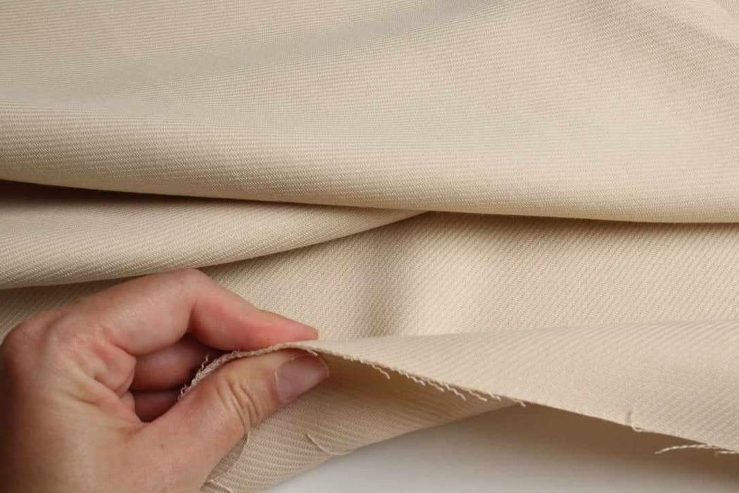 swatch-Cotton Wool Twill for Coats and Jackets – Spanish Deadstock Collection-Fabric-FabricSight