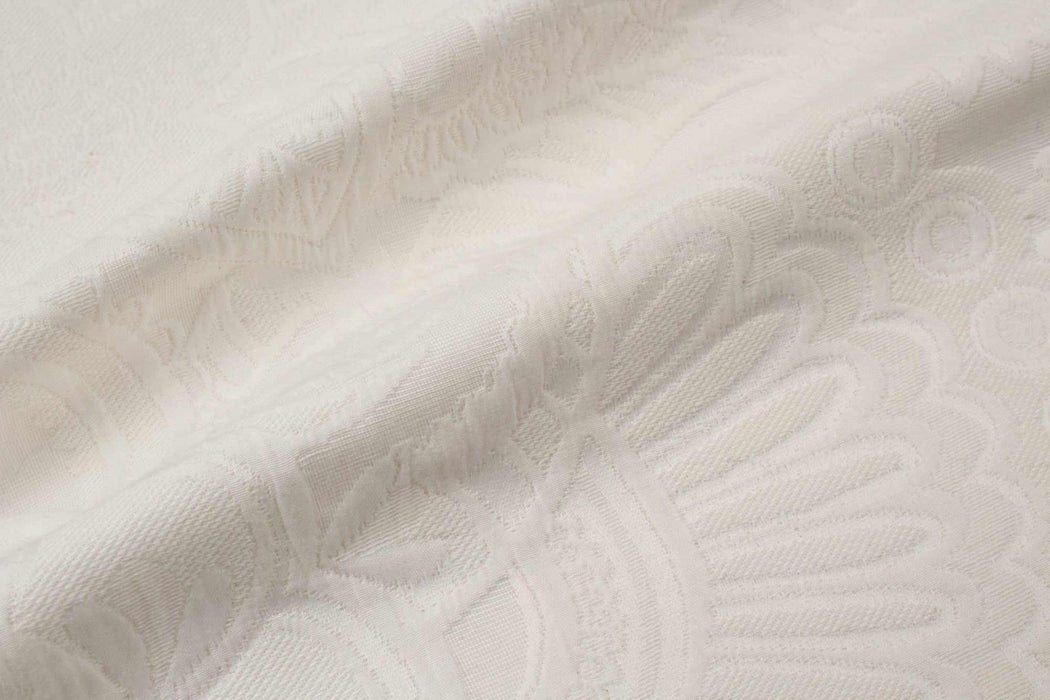 swatch-Decorative Cotton Blend Jacquard-Fabric-FabricSight