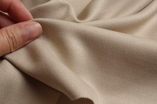 swatch-Elegant Viscose-Wool Stretch Suiting – Spanish Deadstock-Fabric-FabricSight