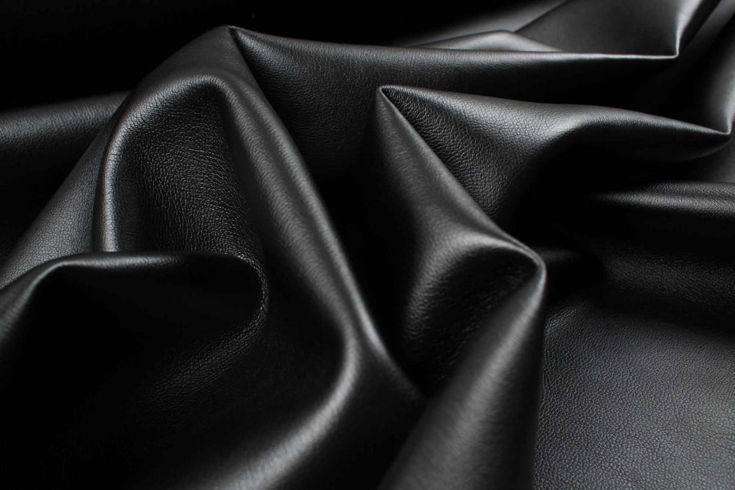 swatch-Engraved Faux (Vegan) Leather - Shiny - 17 Colors Available-Fabric-FabricSight