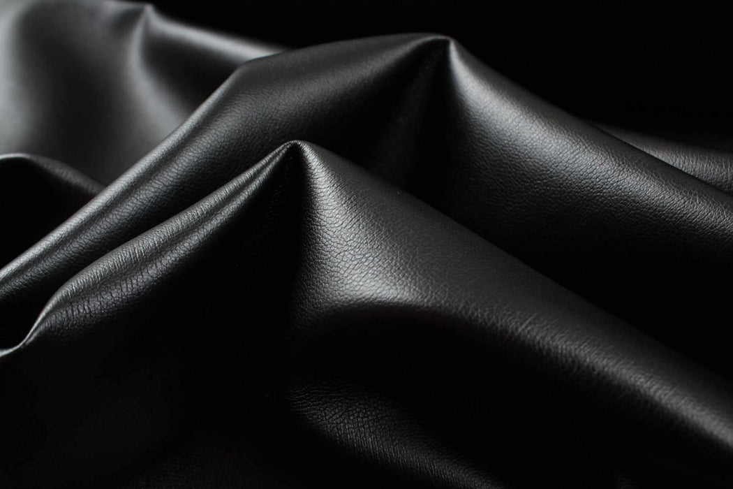 swatch-Engraved Faux (Vegan) Leather - Shiny - 17 Colors Available-Fabric-FabricSight