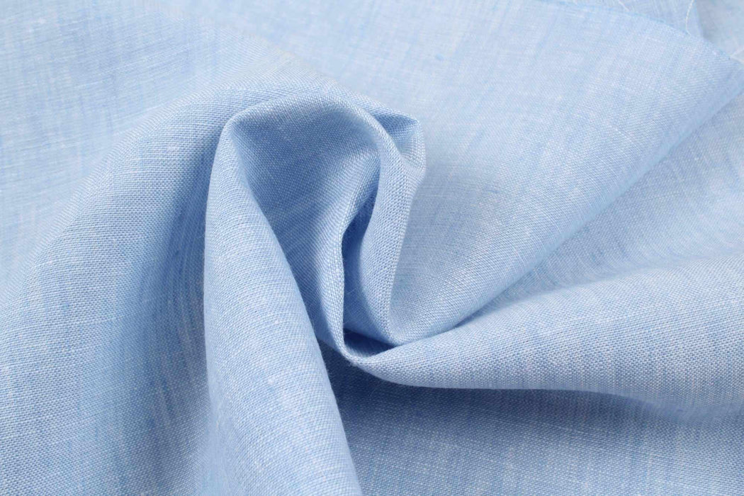 swatch-European Linen for Bottoms - Yarn Dyed (+20 colors available)-Fabric-FabricSight
