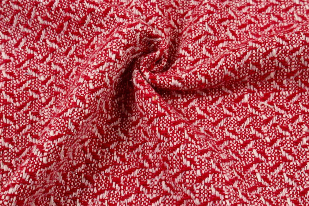 swatch-Fancy Jacquard Tweed-Fabric-FabricSight