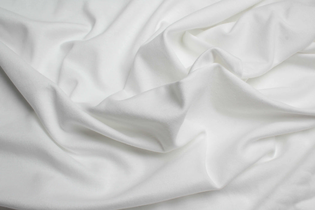 swatch-Fine Interlock Knit in 100% Pima Cotton – Double-Face Softness (145 g/m²)-Fabric-FabricSight