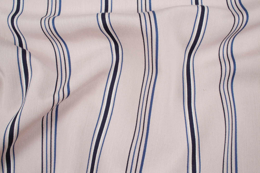 swatch-Finetouch Shirting Viscose - Stripes-Fabric-FabricSight