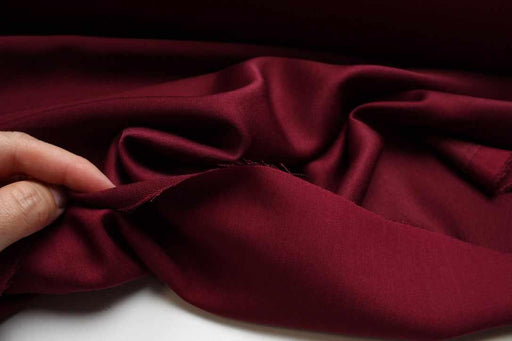 swatch-Fluid Viscose Satin – Spanish Deadstock-Fabric-FabricSight