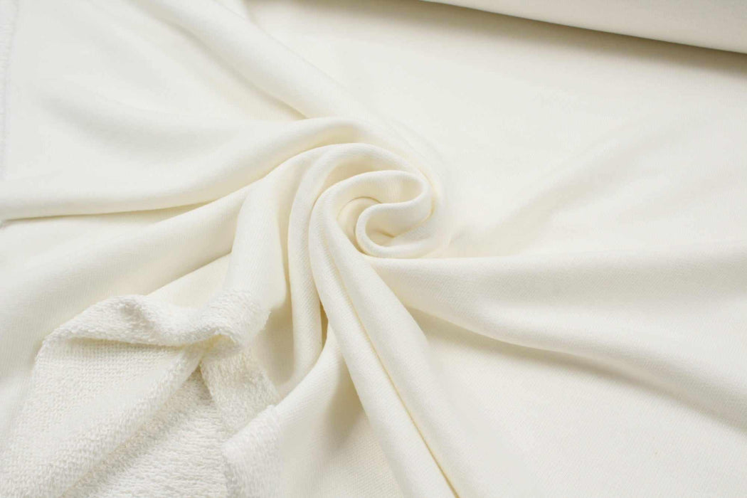 swatch-Heavy Organic Cotton Loopback Fleece - 8 Colors Available-Fabric-FabricSight