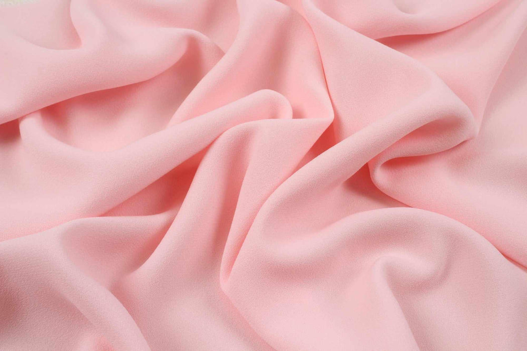 swatch-Japanese Polyester Crepe Georgette - OSAKA - 12 Colors Available-Fabric-FabricSight