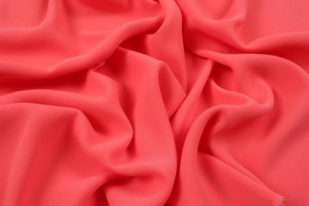 swatch-Japanese Polyester Crepe Georgette - OSAKA - 12 Colors Available-Fabric-FabricSight