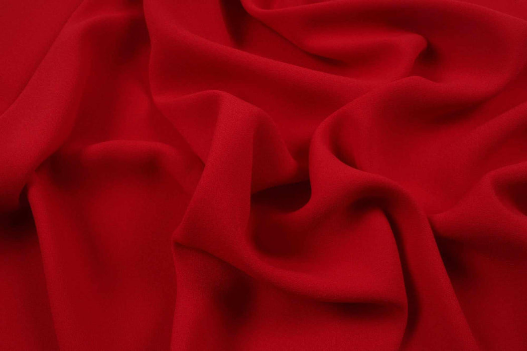 swatch-Japanese Polyester Crepe Georgette - OSAKA - 12 Colors Available-Fabric-FabricSight