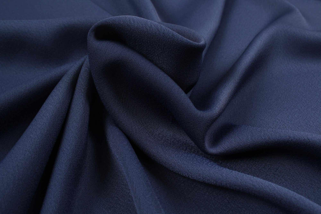 swatch-Japanese Polyester Crepe Georgette - OSAKA - 12 Colors Available-Fabric-FabricSight