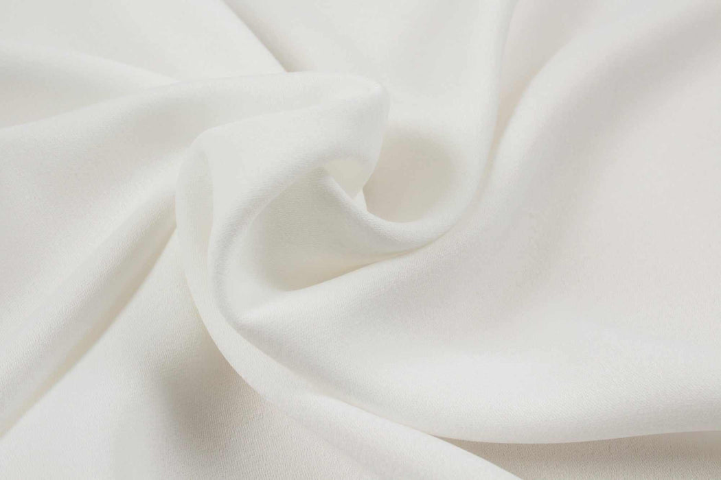 swatch-Japanese Polyester Crepe Georgette - OSAKA - 12 Colors Available-Fabric-FabricSight