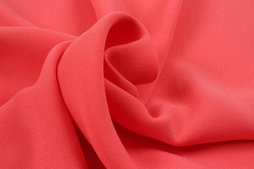 swatch-Japanese Polyester Crepe Georgette - OSAKA - 12 Colors Available-Fabric-FabricSight