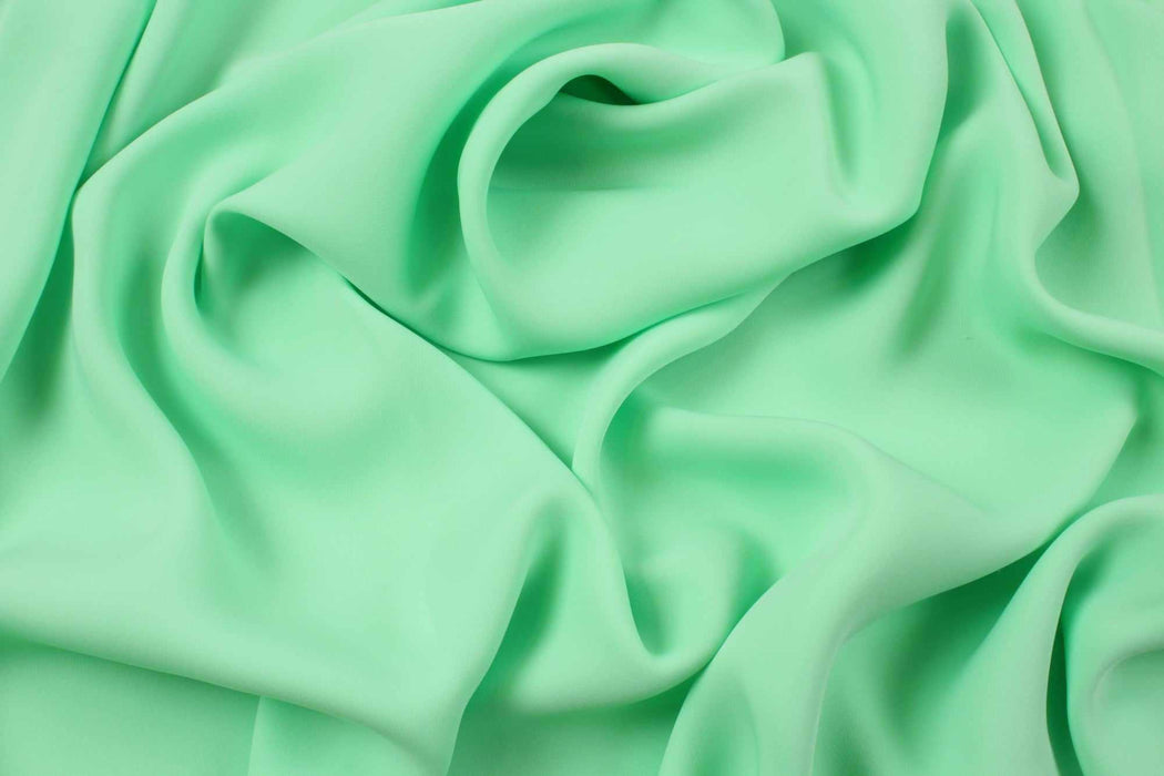 swatch-Japanese Polyester Matte Satin - SENDAI - 24 Colors Available-Fabric-FabricSight