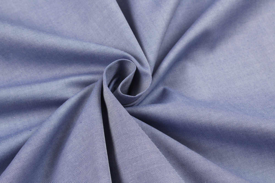 swatch-Light BCI Cotton Twill for Shirts-Fabric-FabricSight