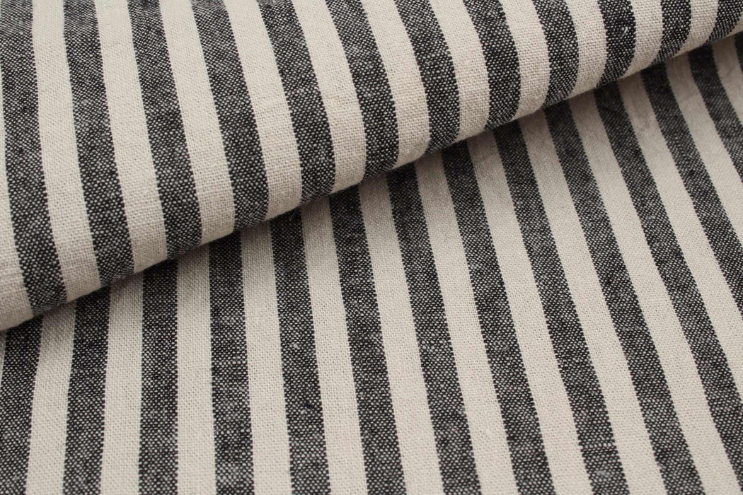 swatch-Linen Cotton for Bottoms - Stripes-Fabric-FabricSight