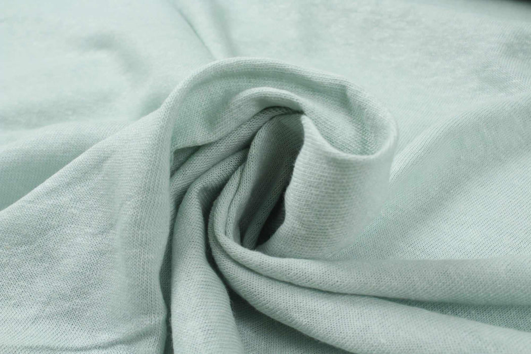 swatch-Linen Viscose Jersey for T-Shirts - 19 Colors-Fabric-FabricSight