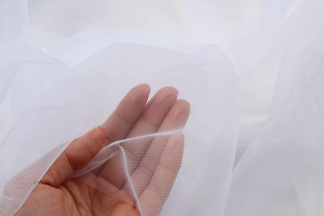 swatch-Luxury Polyamide Tulle (+35 Colors Available)-Fabric-FabricSight