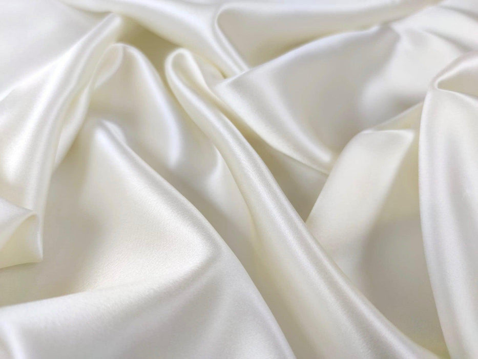 swatch-Natural Silk Satin - 19 Momme - 22 Colors Available-Fabric-FabricSight