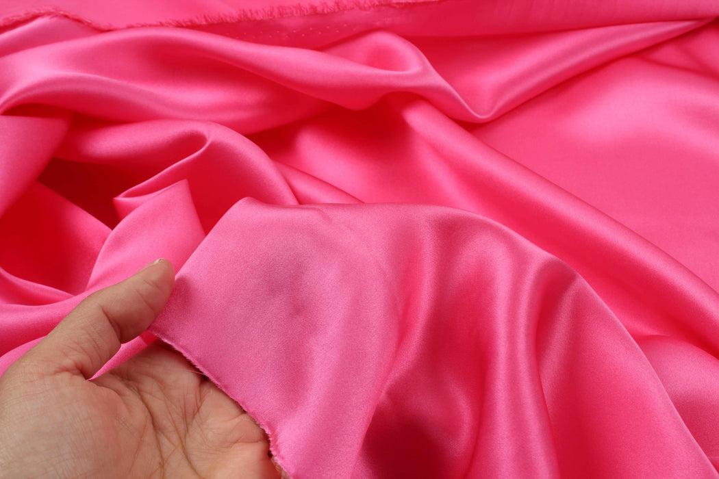 swatch-Natural Silk Satin - 19 Momme - 22 Colors Available-Fabric-FabricSight