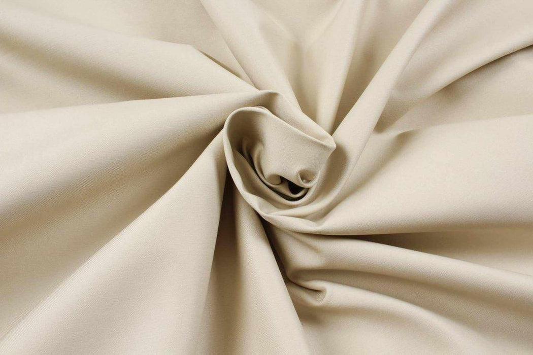 swatch-Premium BCI Cotton Twill for Jackets - Beige-Fabric-FabricSight