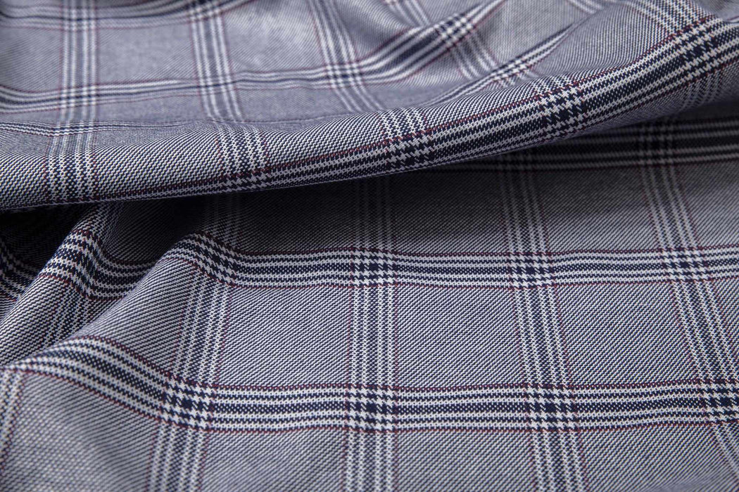 swatch-Prince of Wales Stretch for Jackets - SCANDALE-Fabric-FabricSight