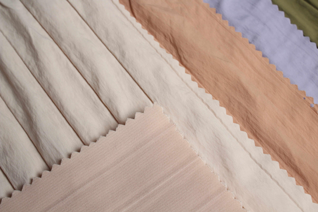 swatch-Quilted Stripes Windbreaker Fabric - Stretch-Fabric-FabricSight