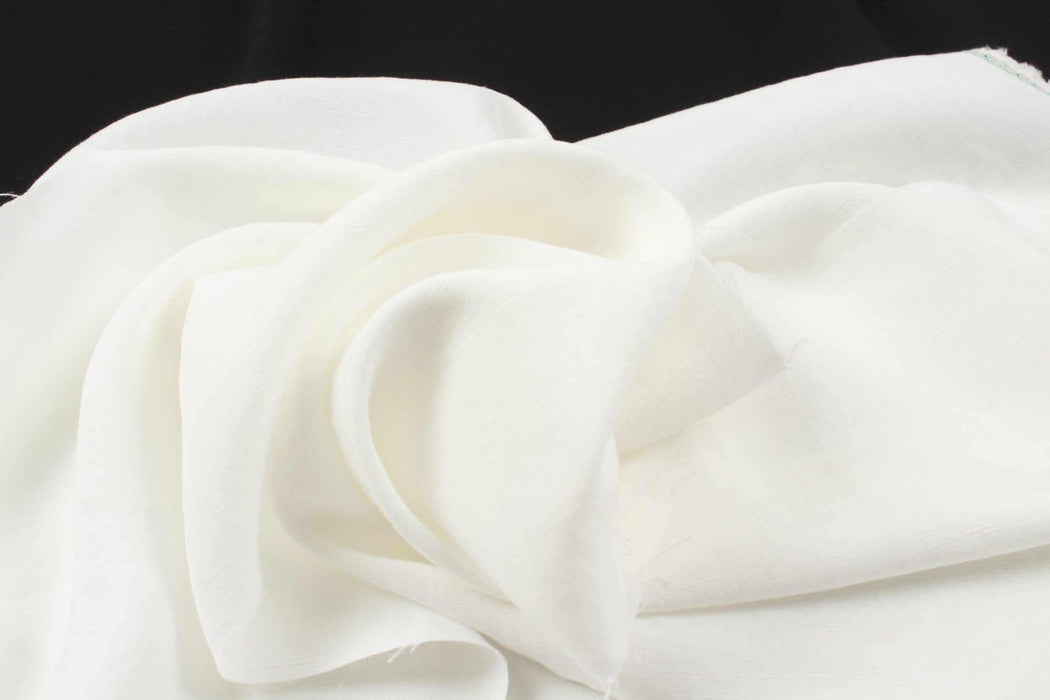 swatch-Rayon Linen with Slubbed Yarn for Dresses and Tops-Fabric-FabricSight
