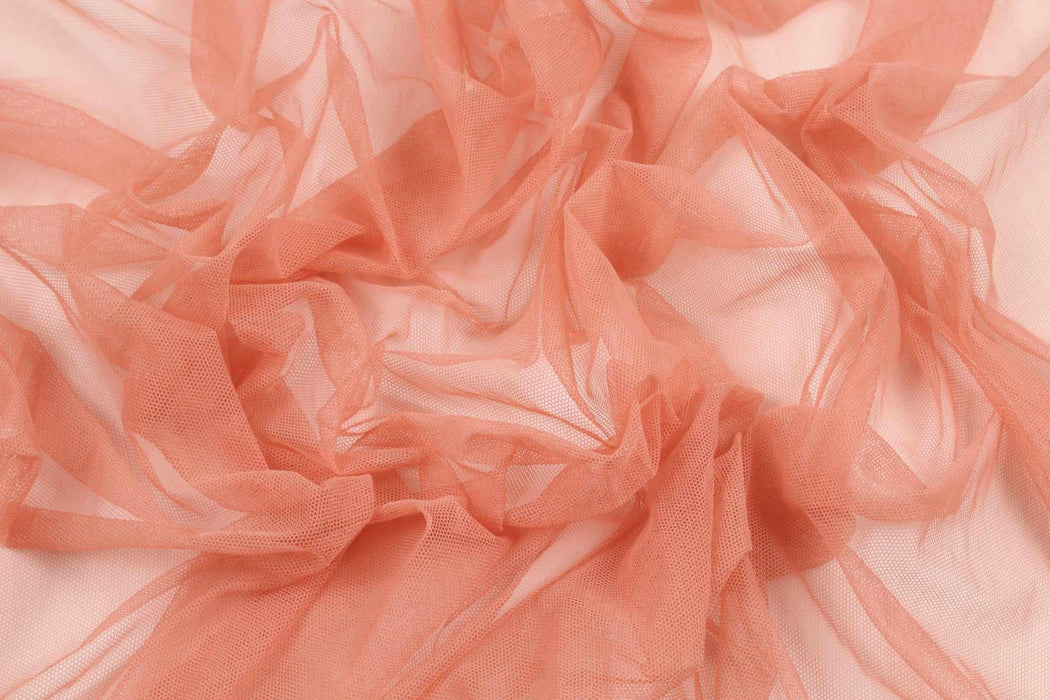 swatch-Recycled Polyamide Tulle with Vegetable Dyes - 7 Colors Available-Fabric-FabricSight