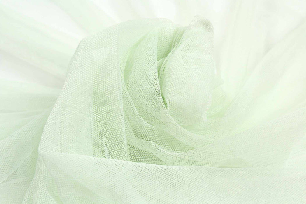 swatch-Recycled Polyamide Tulle with Vegetable Dyes - 7 Colors Available-Fabric-FabricSight
