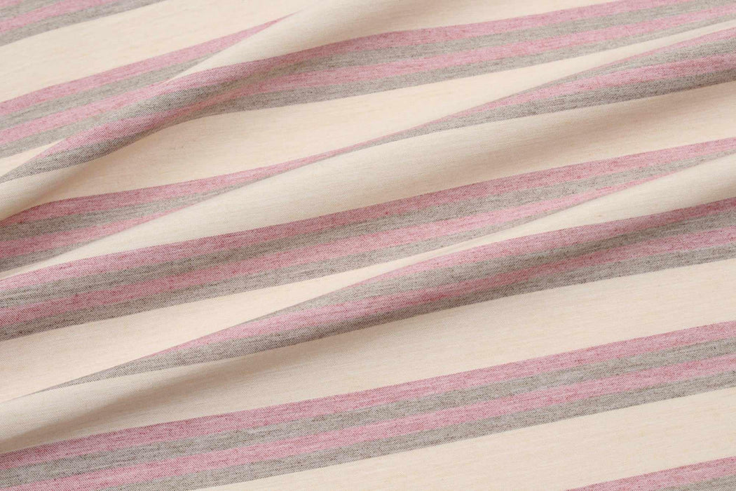 swatch-Seaqual Recycled Polyester with Ecovero Viscose Plain for Swim Shorts - Stripes-Fabric-FabricSight