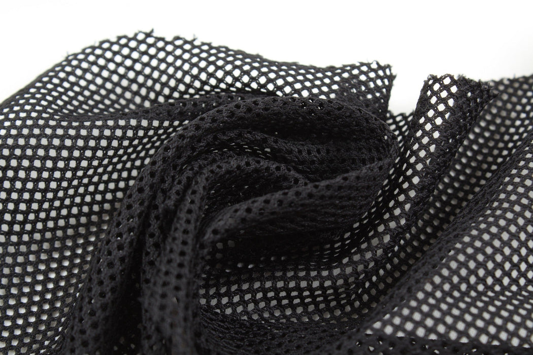 swatch-Seaqual™ Recycled Polyester Eyelet Mesh - 5 Colors Available-Fabric-FabricSight