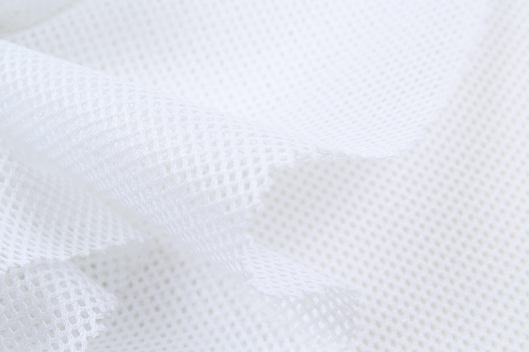 swatch-Seaqual™ Recycled Polyester Eyelet Mesh - 5 Colors Available-Fabric-FabricSight