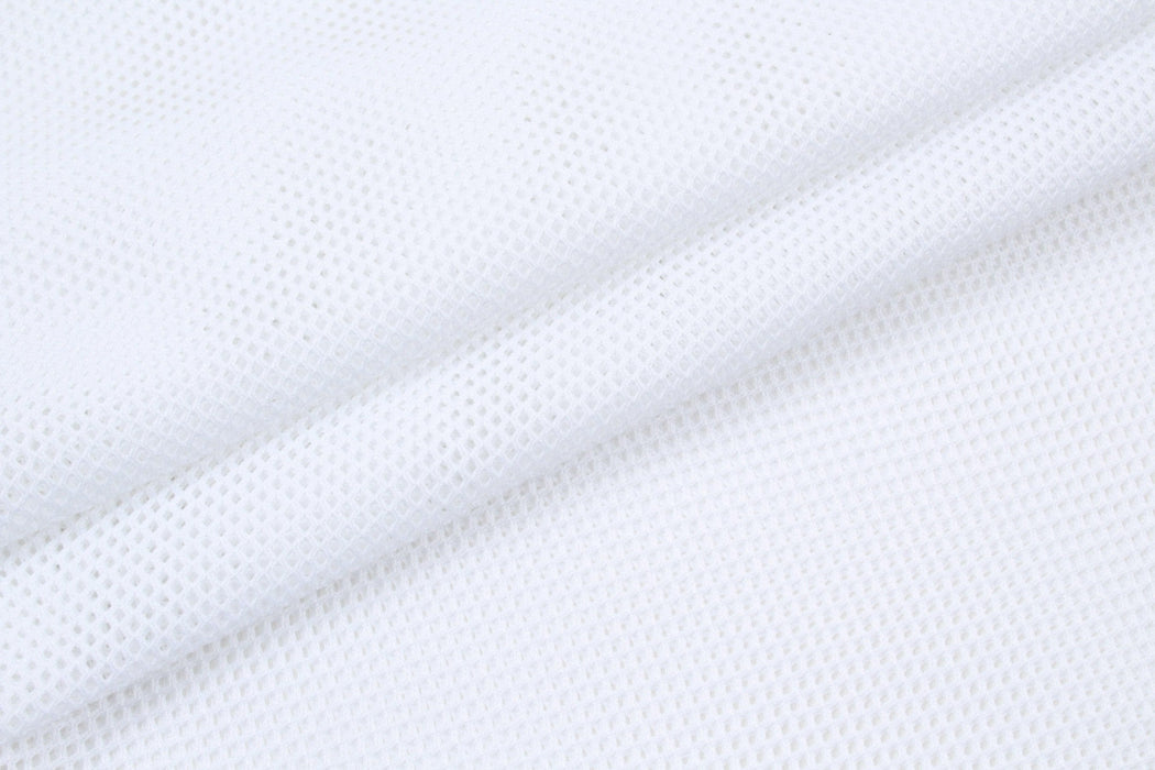 swatch-Seaqual™ Recycled Polyester Eyelet Mesh - 5 Colors Available-Fabric-FabricSight